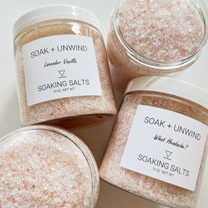 Soaking Salts